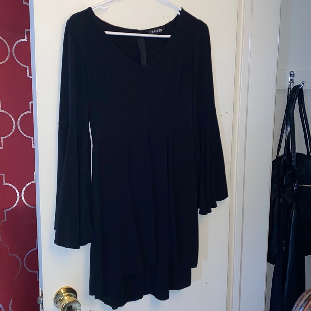 Express Witchy Black Dress